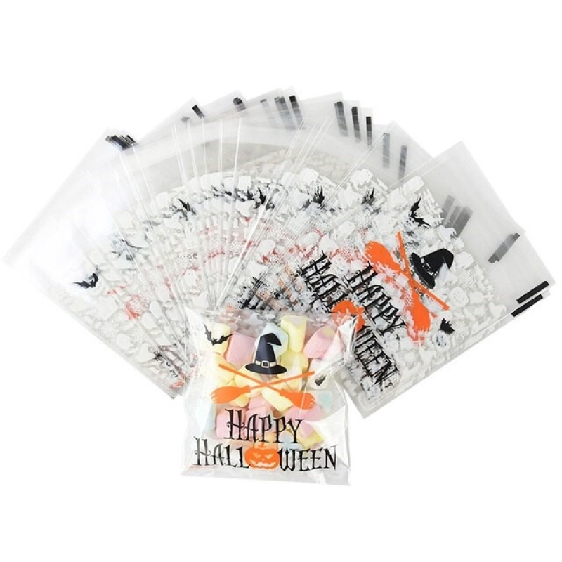 Snoepzakjes Happy Halloween Heks 25 stuks