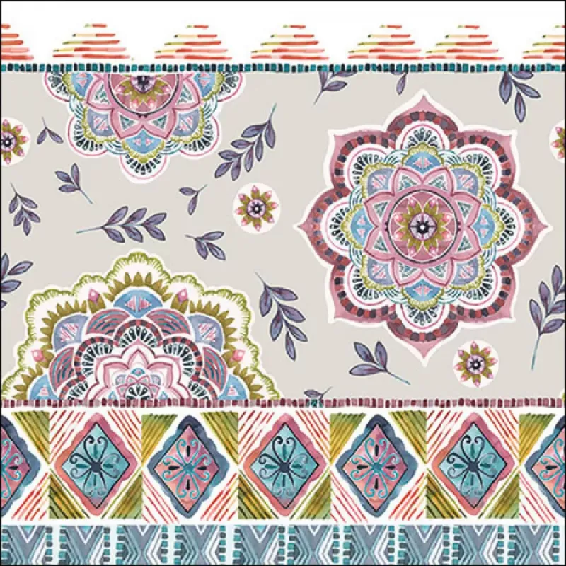 Servetten "Boho sand" 3 stuks