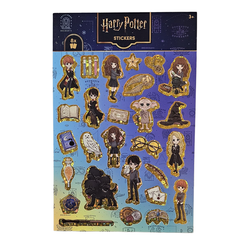 Harry Potter Stickerboek met glitters